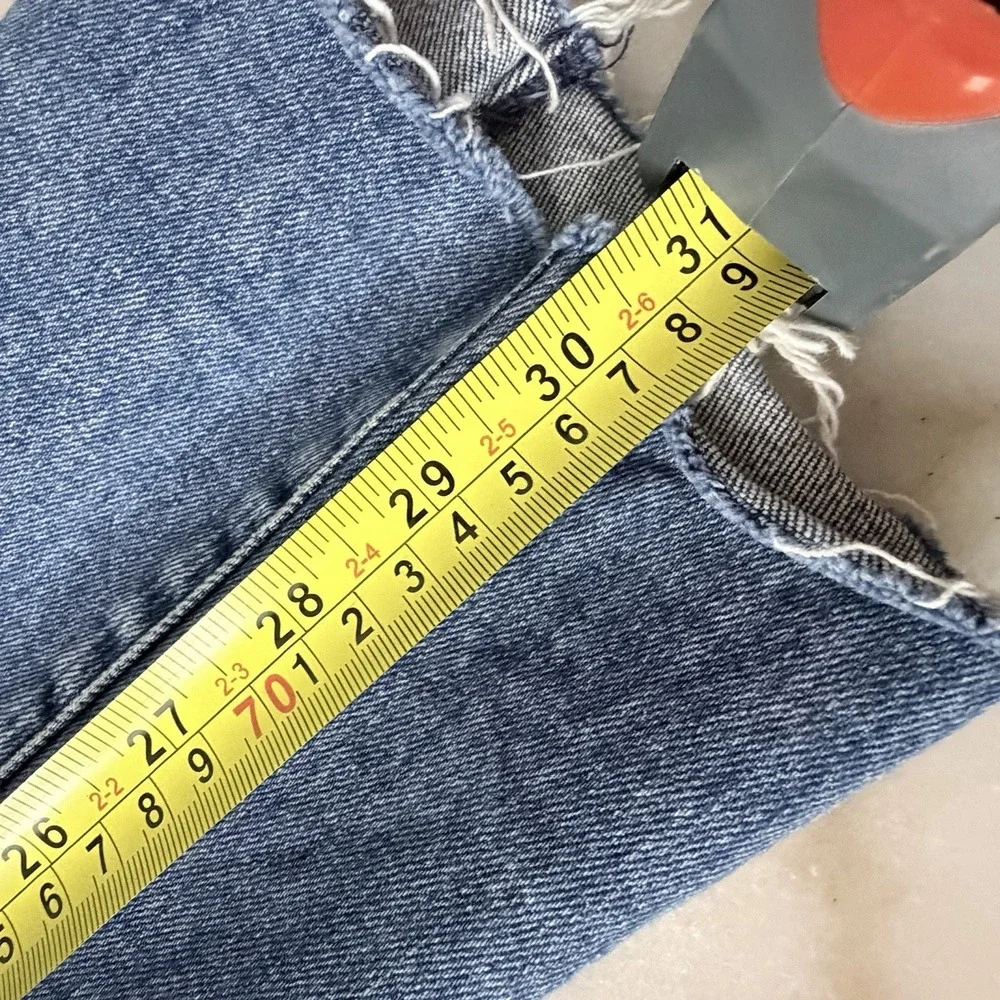 Hudson Zoeey Women Denim Jeans Sz 29 High Rise Straight Stretch